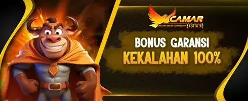 Garansi Kekalahan 100% promotional banner